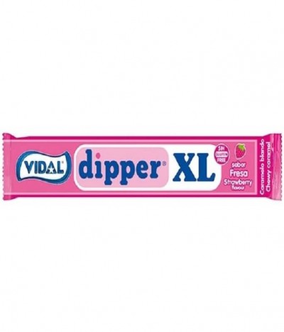 Vidal Dipper XL Caramelo Fresa 10.5gr T