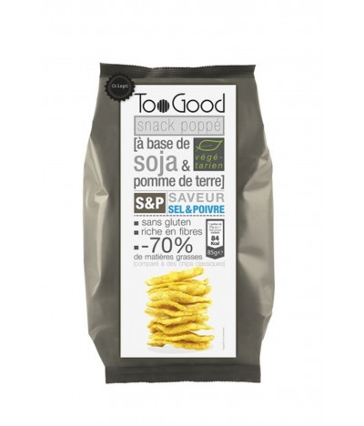 Too Good Snack Soja Sal & Pimenta S/GLÚTEN 85gr