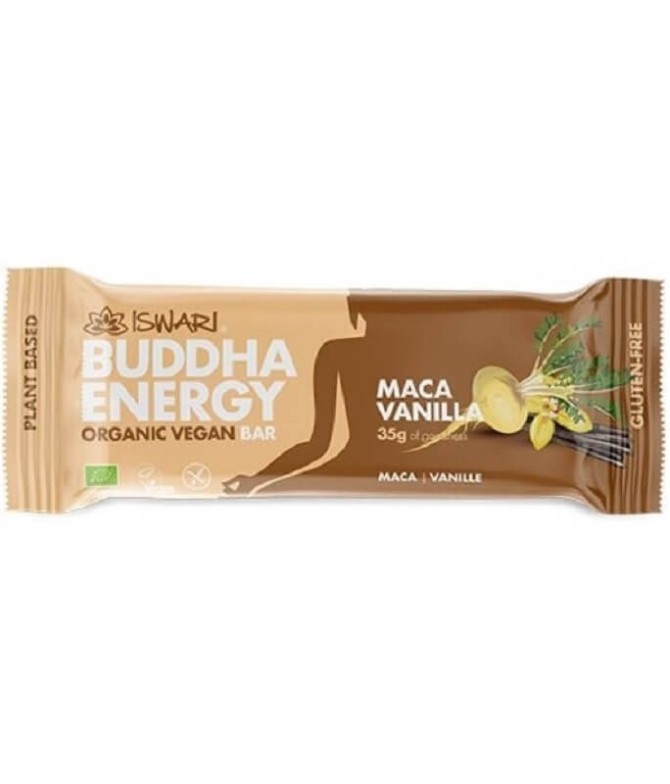 Iswari Barrita Buddha Energy Maca Vainilla BIO 35gr T
