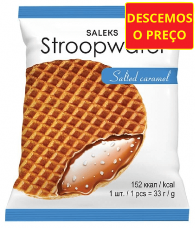 Saleks Stroopwafel Caramelo Salgado 33gr