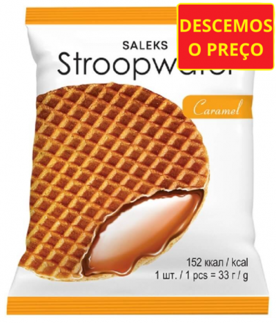 Saleks Stroopwafel Caramelo 33gr