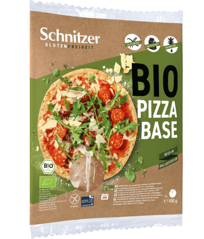 Schnitzer Base Pizza BIO 100gr