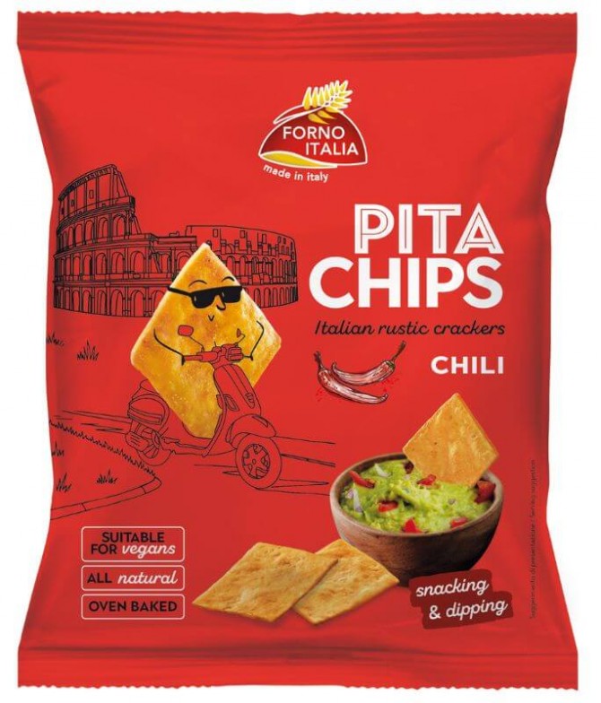 Forno Italia Pita Chips Chili 90gr