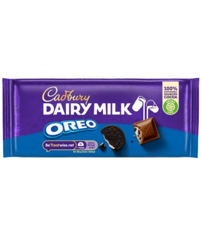 Cadbury Dairy Milk Oreo 120gr