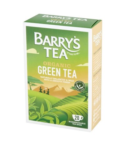 Barry's Tea Chá Verde BIO 20un