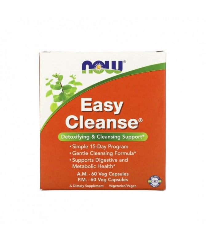 Now Easy Cleanse Detox 60un