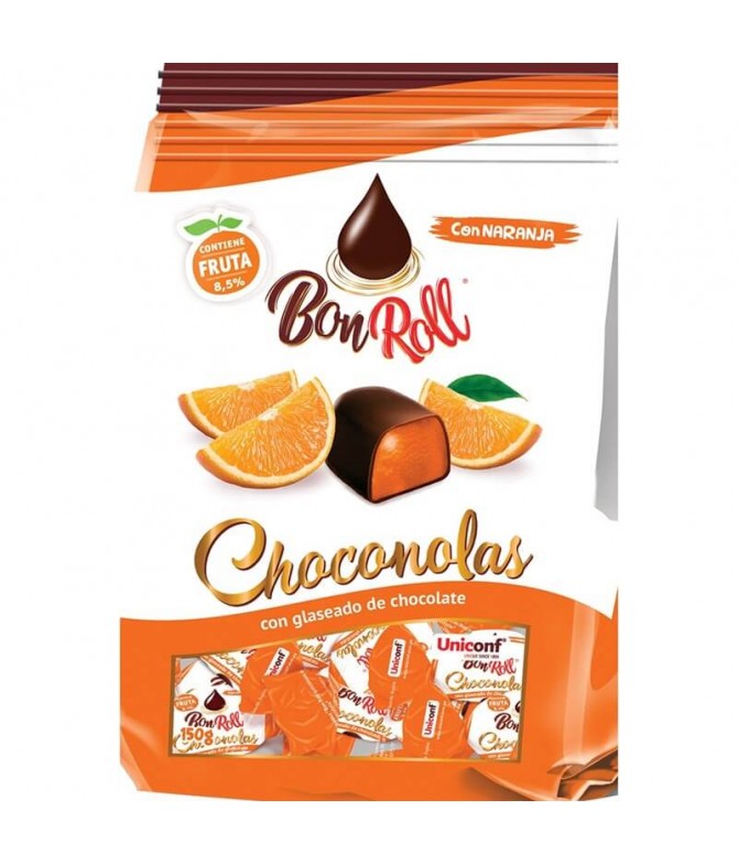 Bon Roll Choconolas Naranja 150gr T