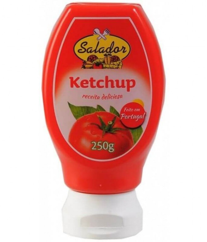 Salador Ketchup Top Down 250ml