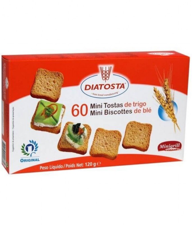 Diatosta Minigrill Mini Biscotes 120gr T
