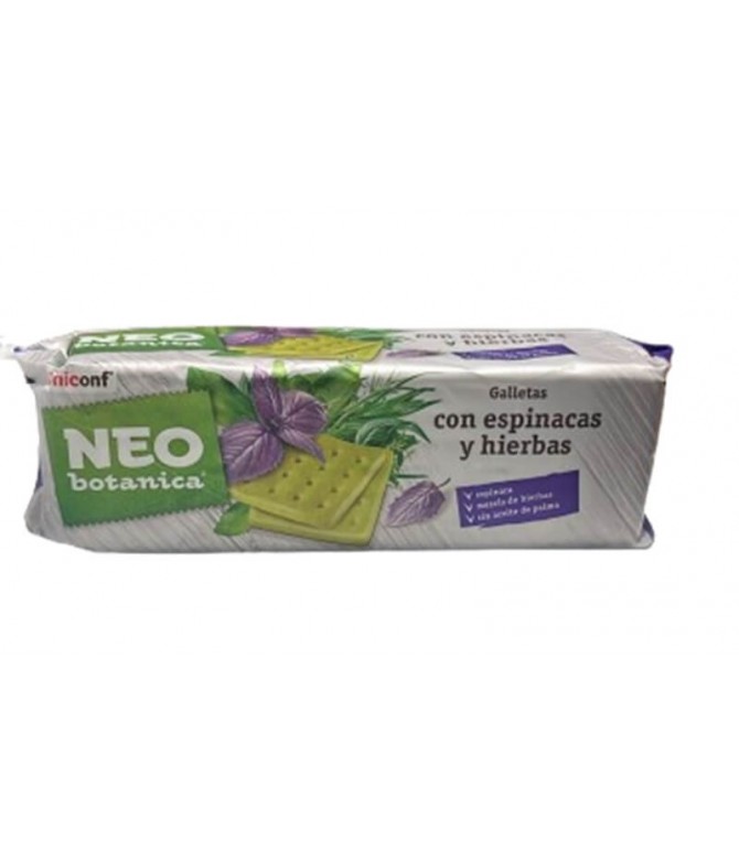 NEO Botanica Cracker Espinacas Hierbas 170gr T