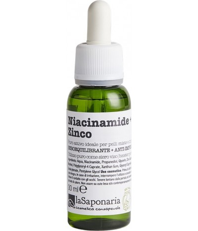 La Saponaria Niacinamida + Zinco 30ml