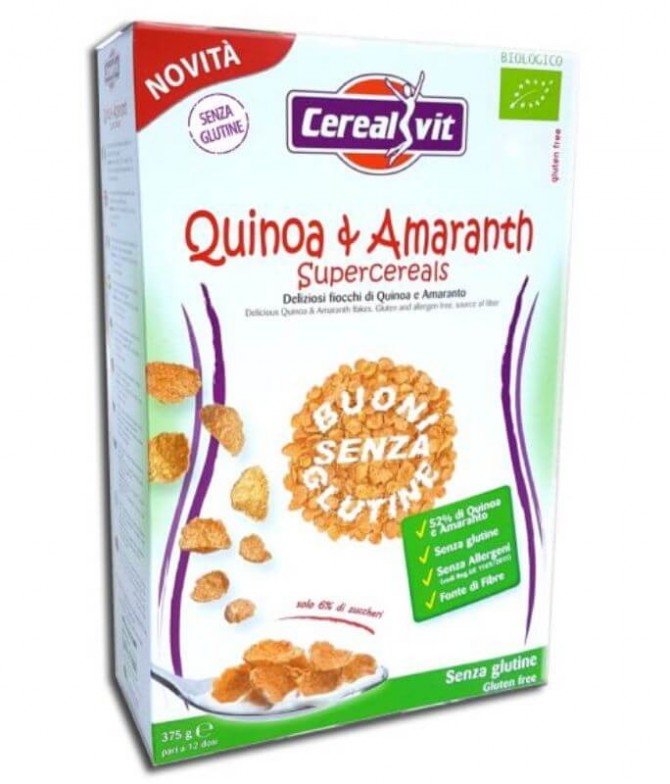 Cerealvit Cereais Quinoa Amaranto BIO 375gr T