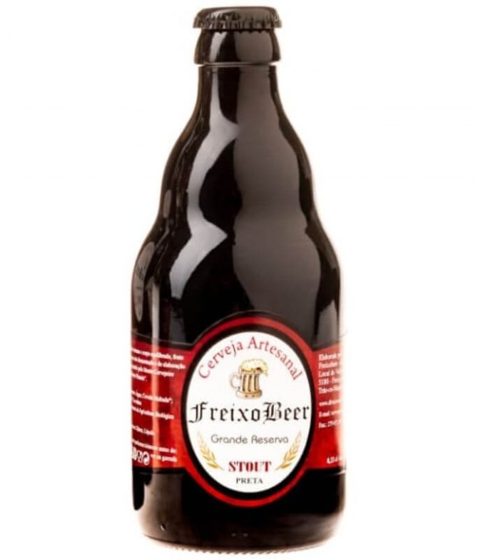 Bio Freixo Cerveza Artesanal Stout Negra 33cl T