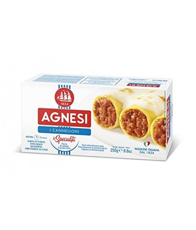 Agnesi Pasta Canelón 250gr T