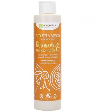 La Saponaria Champô Girassol Laranja Doce BIO 200ml