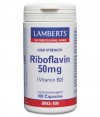 Lamberts Riboflavina 50mg 100un