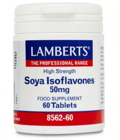 Lamberts Isoflavonas Soja 50mg 60un T