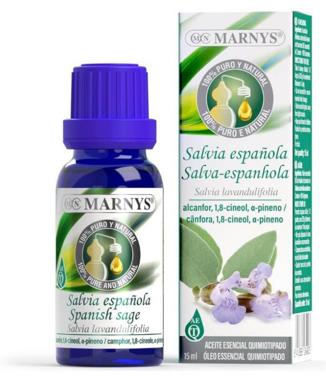 Marnys Óleo Essencial Salvia Espanhola 15ml