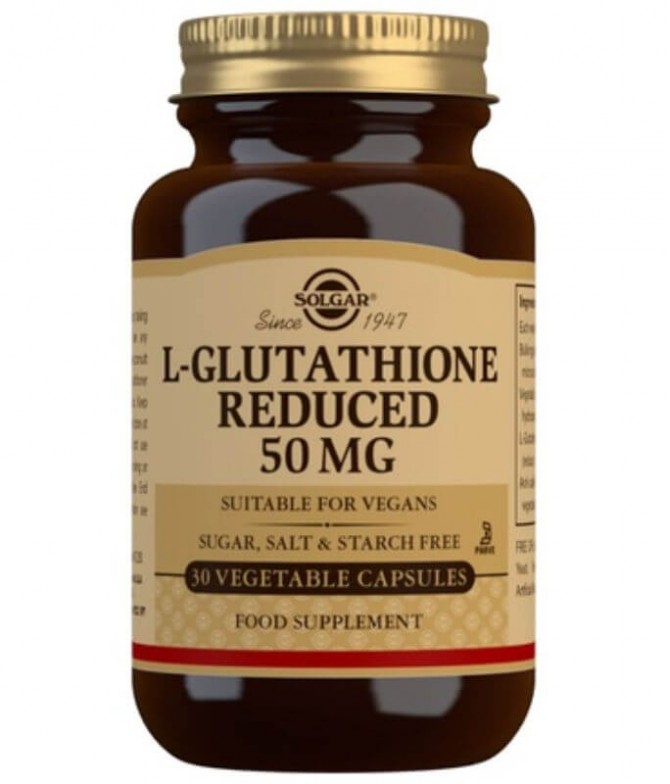 Solgar L-Glutathione 50mg 30un
