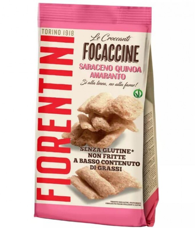 Fiorentini Focaccine Sarraceno Quinoa Amaranto 100gr T