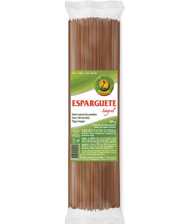 Cem Porcento Esparguete Integral 500gr