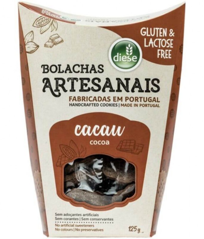Diese Galleta Artesanal Cacao 125gr T