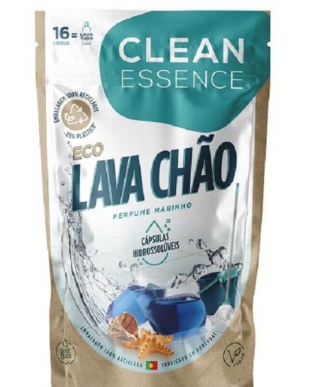 Clean Essence Eco Lava Chão Marinho 16un T