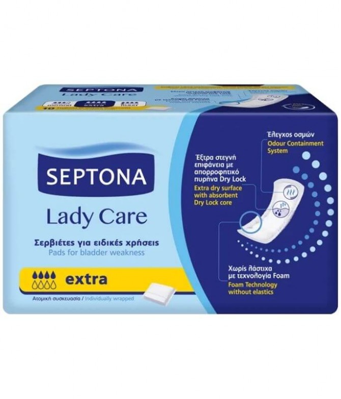 Septona Lady Care Penso Incontinência Extra 10un