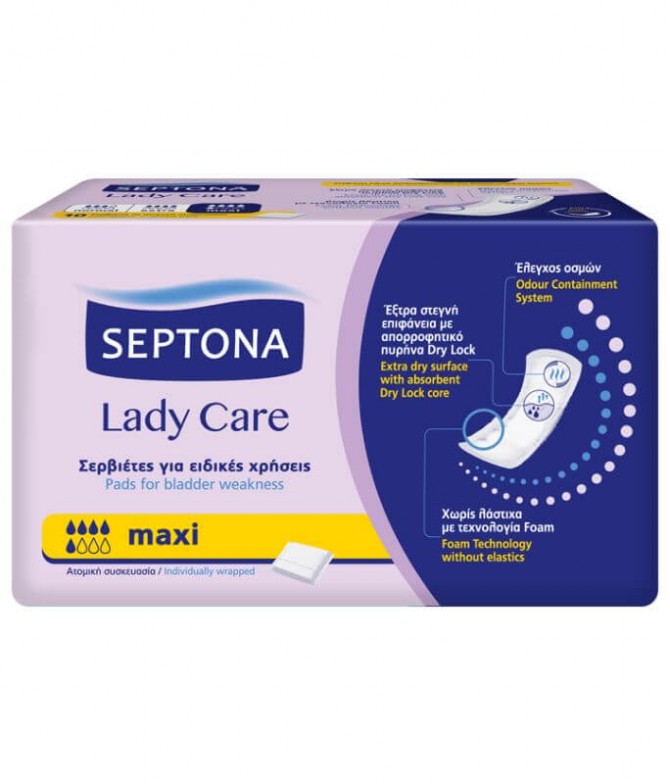 Septona Lady Care Penso Incontinência Maxi 10un