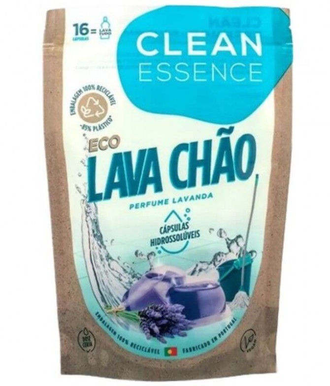 Clean Essence Eco Lava Chão Lavanda 16un