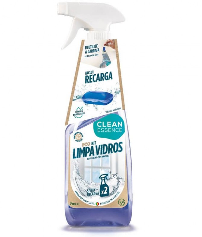 Clean Essence Eco Limpa Vidros Spray 750ml