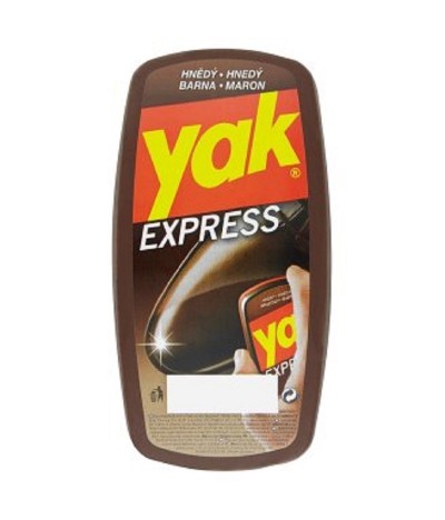 Yak Esponja para Sapatos Castanhos 1un