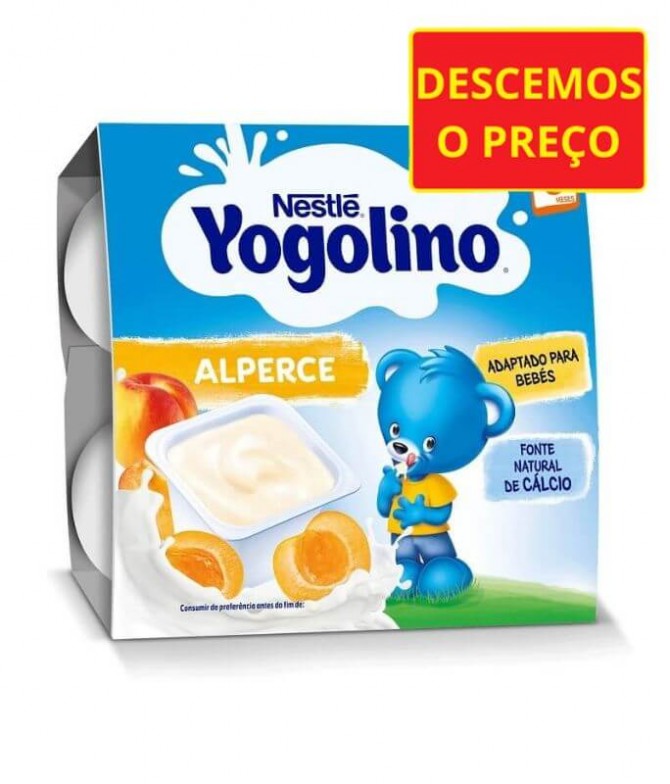 Yogolino Alperce 4x100gr