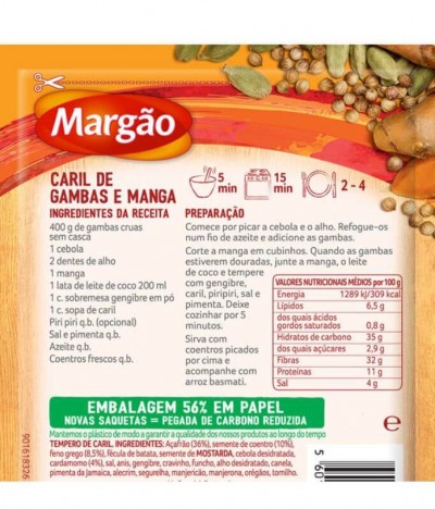 Margão Curry 17gr T