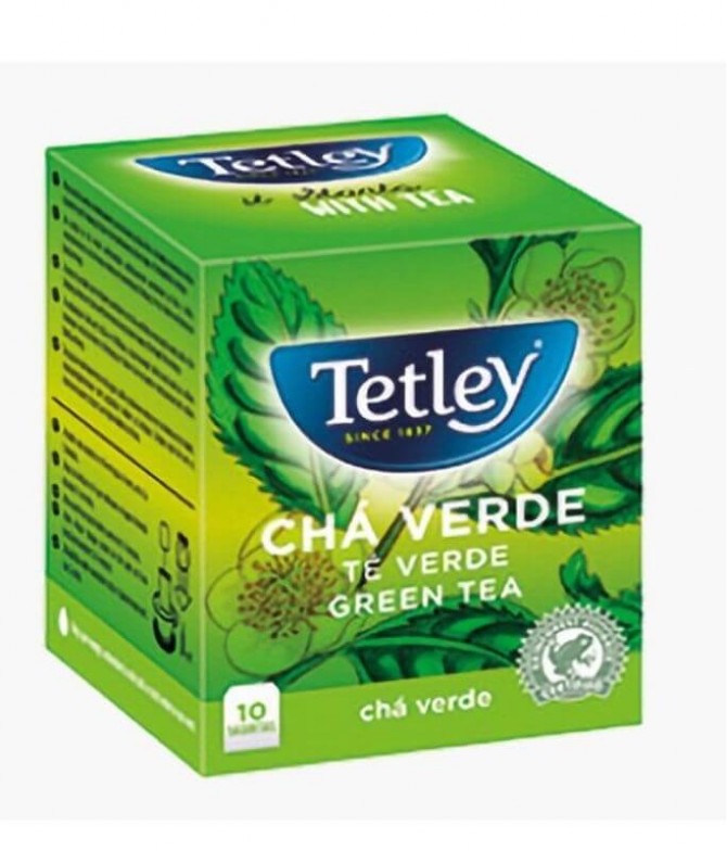 Tetley Chá Verde 10un