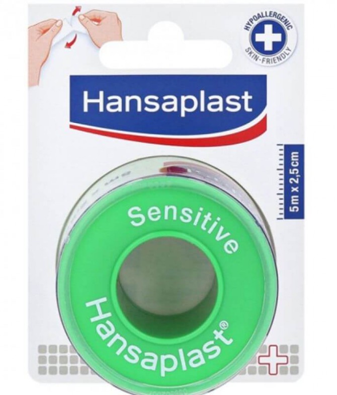 Hansaplast Esparadrapo Sensitive 5m T