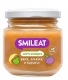 Smileat Puré Pera Ameixa Banana BIO 130gr