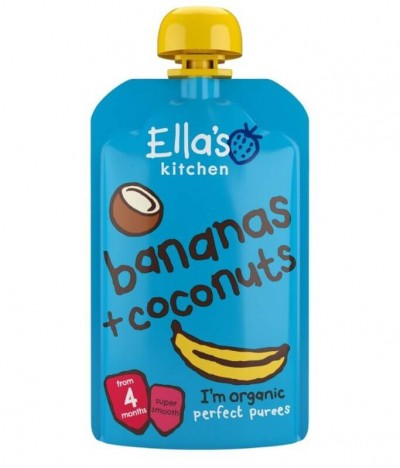 Ella's Kitchen Snack Plátano Coco 100gr T