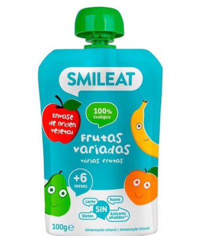 Smileat Frutas Variadas BIO 100gr