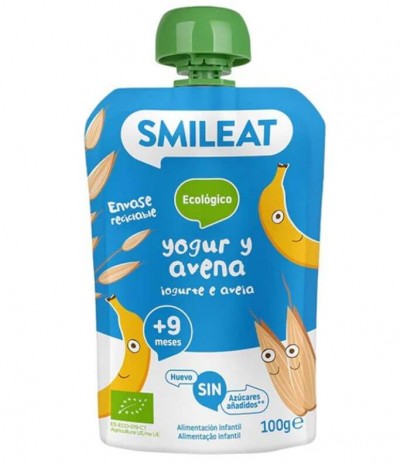 Smileat Iogurte Aveia BIO 100gr