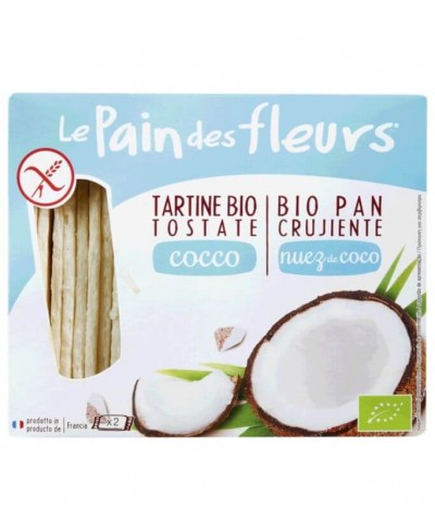 Le Pain des Fleurs Biscote Coco BIO 150gr T