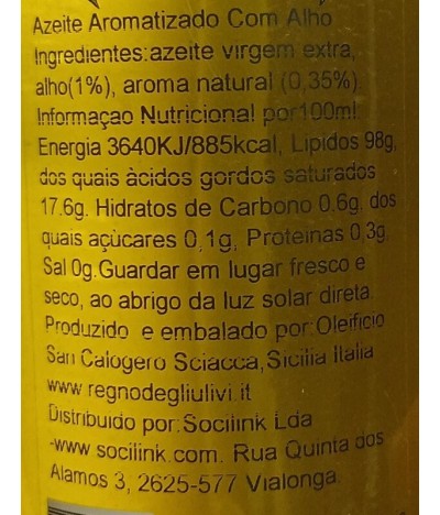 Regno degli Ulivi Condimento Aceite Ajo Spray 190ml