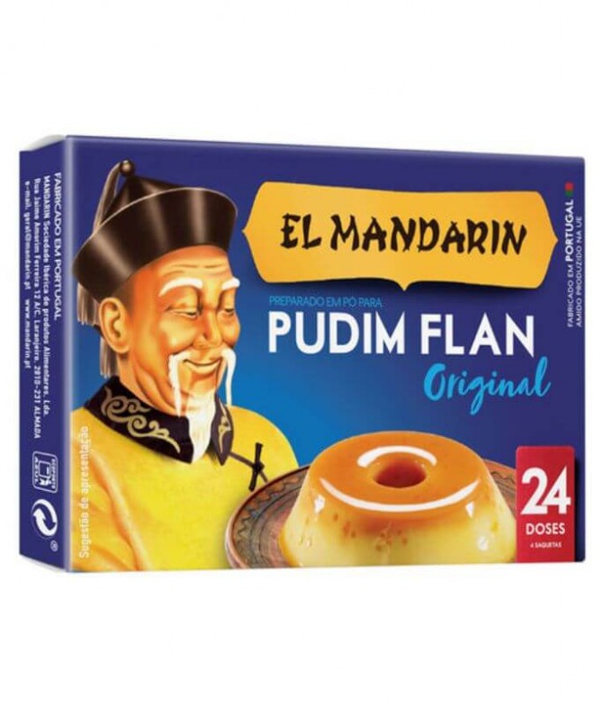 El Mandarin Preparado Pudim Flan 4un
