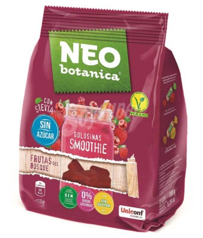 NEO Botanica Gominola Smoothie Frutos del Bosque Stevia 150gr T
