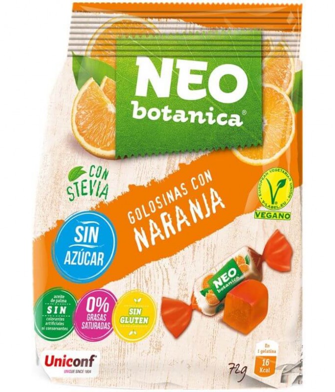 NEO Botanica Goma Laranja Stevia 150gr