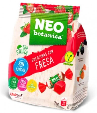 NEO Botanica Goma Morango Stevia 150gr