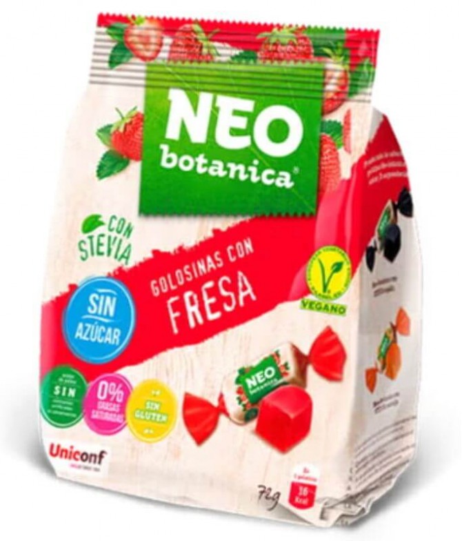 NEO Botanica Goma Morango Stevia 150gr