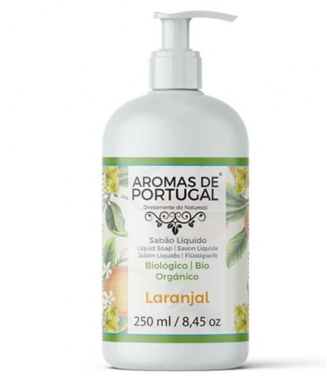 Aromas de Portugal Sabão Líquido Laranjal 250ml