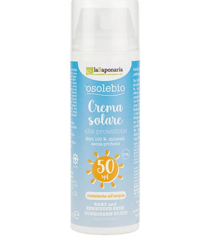 La Saponaria Crema Solar SPF 50 125ml T