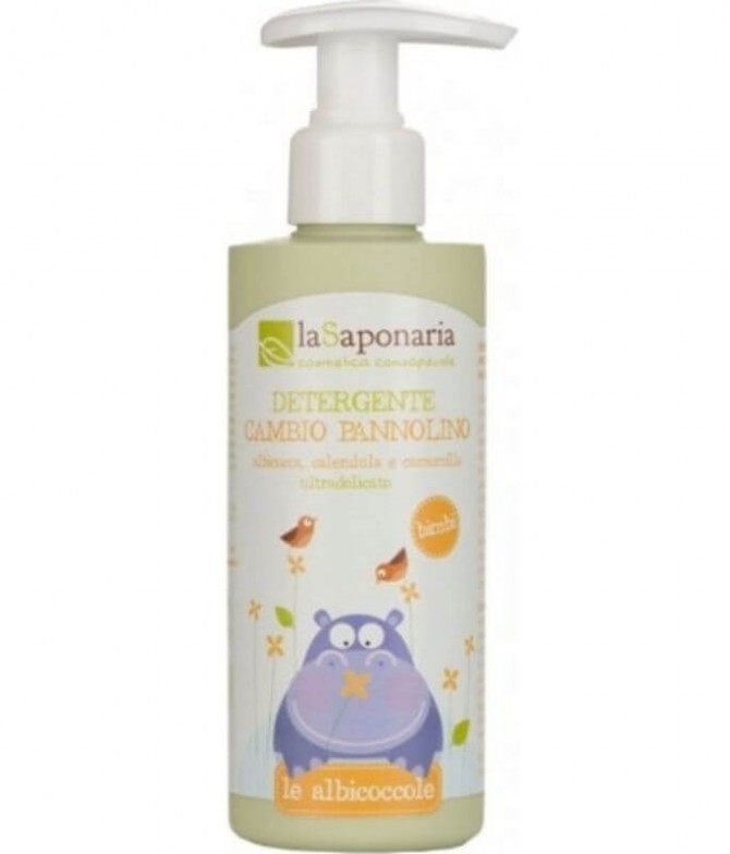 La Saponaria Crema Limpieza Cambio Pañal 190ml T